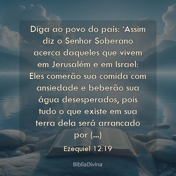 Ezequiel 12:19