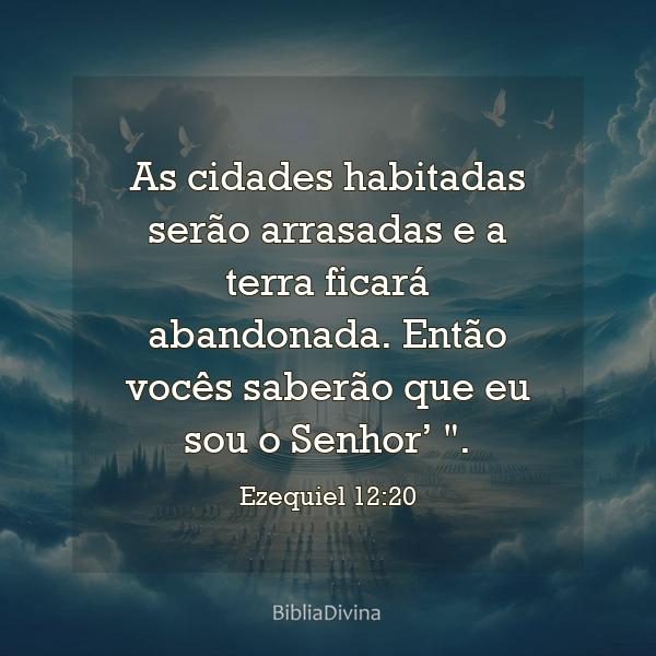 Ezequiel 12:20