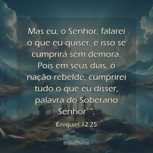 Ezequiel 12:25