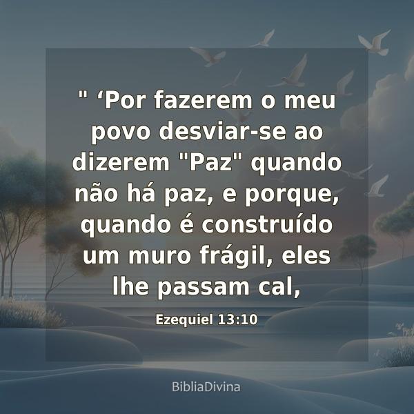 Ezequiel 13:10