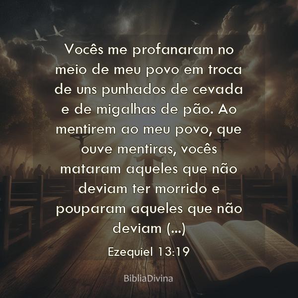 Ezequiel 13:19