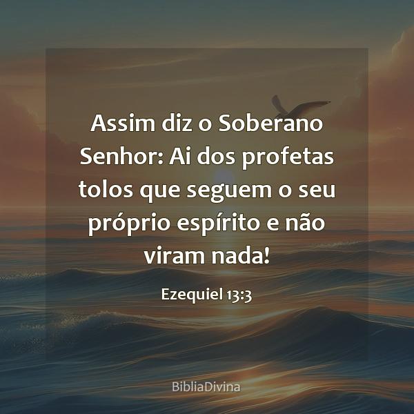 Ezequiel 13:3