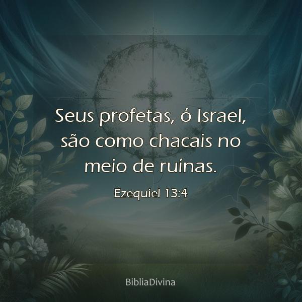 Ezequiel 13:4