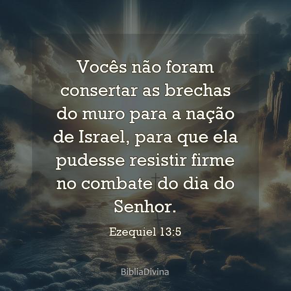 Ezequiel 13:5