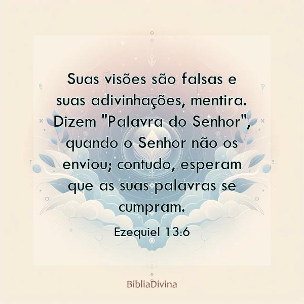 Ezequiel 13:6