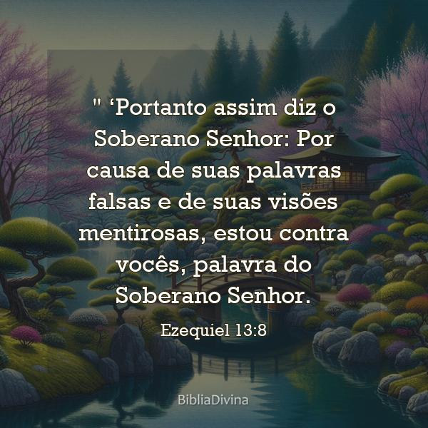 Ezequiel 13:8