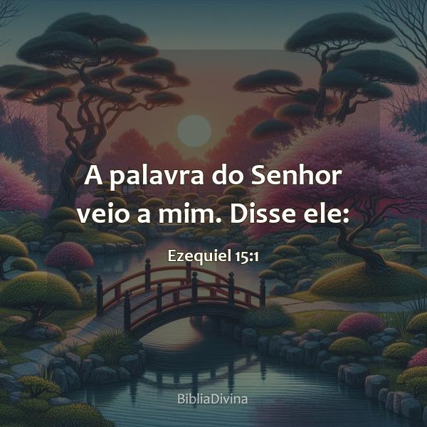 Ezequiel 15:1