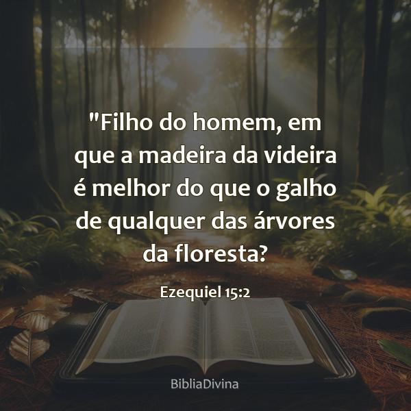 Ezequiel 15:2