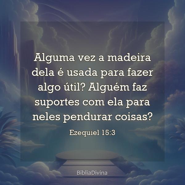 Ezequiel 15:3