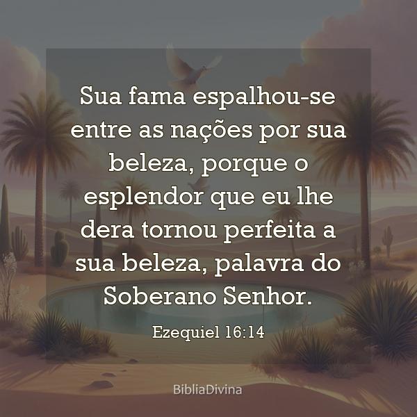 Ezequiel 16:14