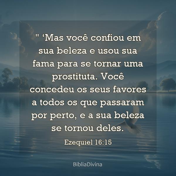 Ezequiel 16:15