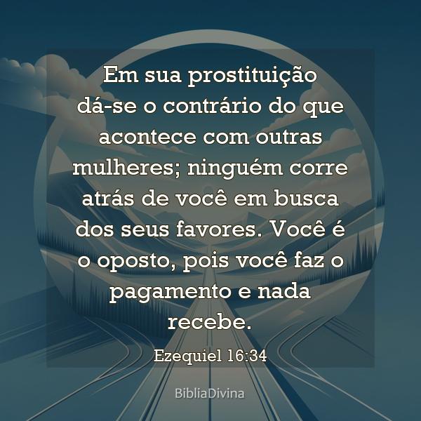 Ezequiel 16:34