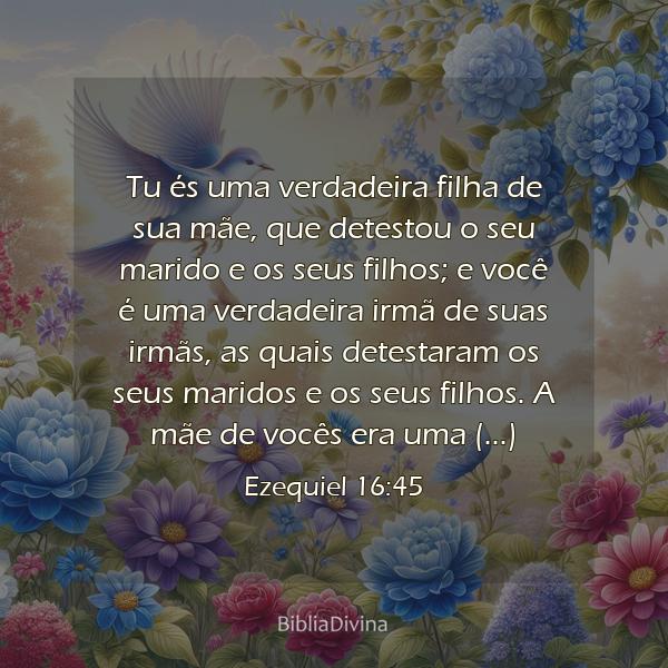 Ezequiel 16:45