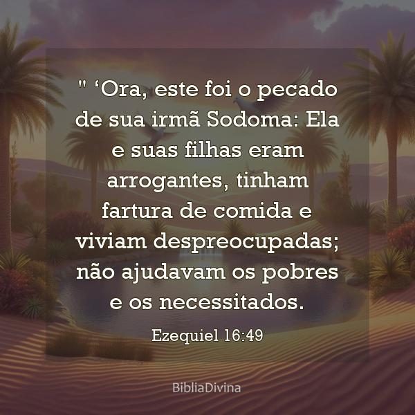 Ezequiel 16:49