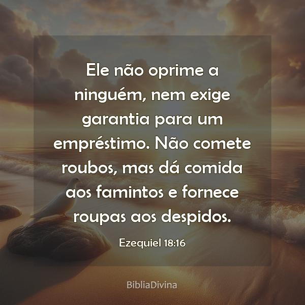 Ezequiel 18:16