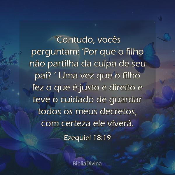 Ezequiel 18:19