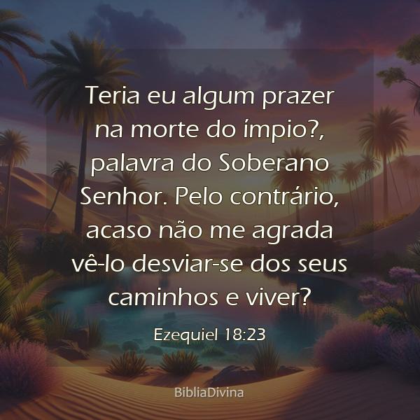 Ezequiel 18:23