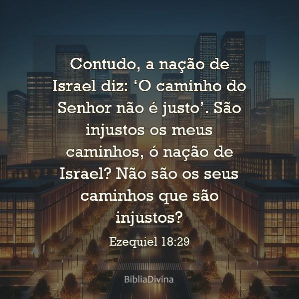 Ezequiel 18:29