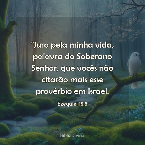 Ezequiel 18:3