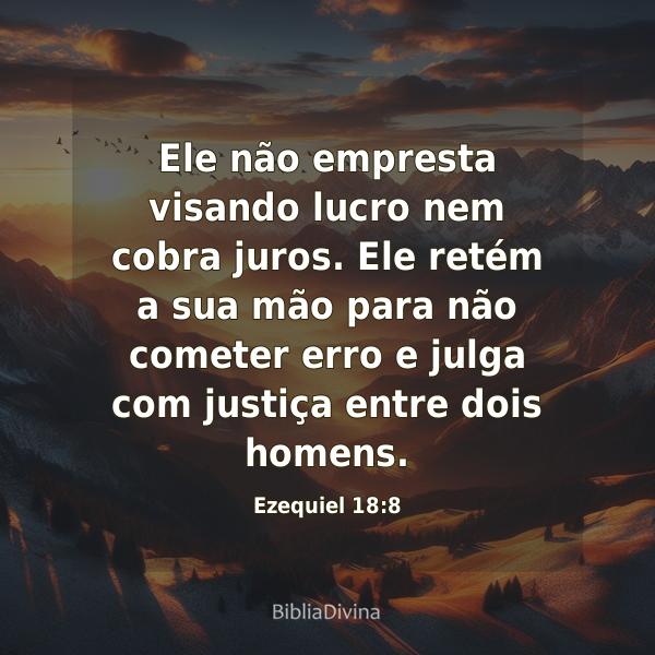 Ezequiel 18:8