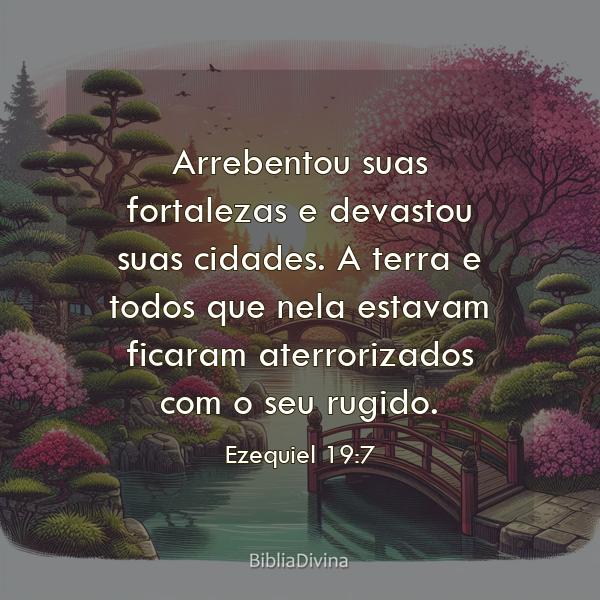 Ezequiel 19:7