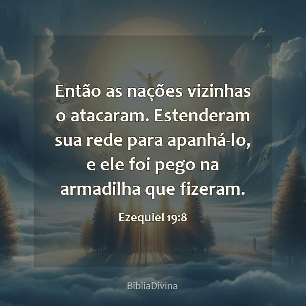 Ezequiel 19:8