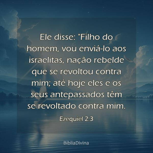 Ezequiel 2:3