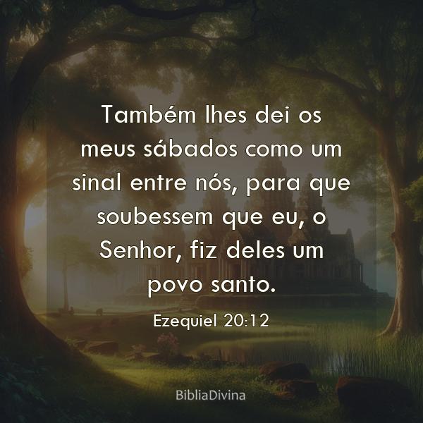 Ezequiel 20:12