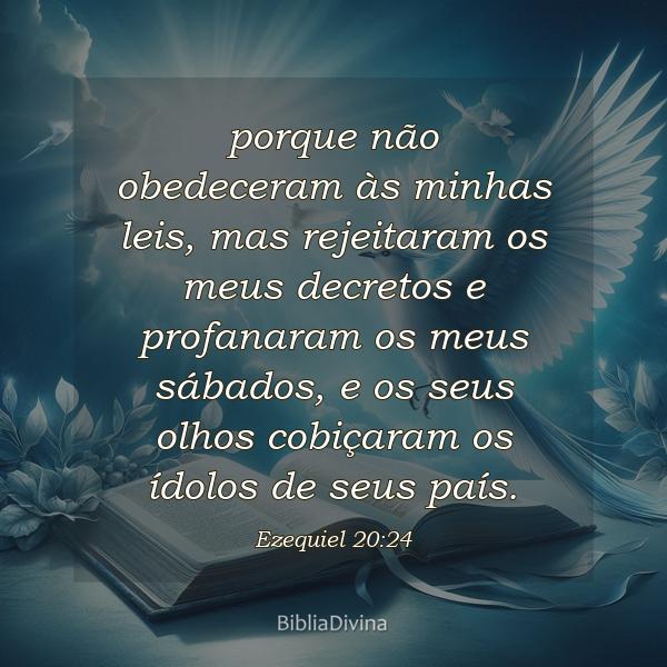 Ezequiel 20:24