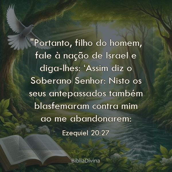 Ezequiel 20:27