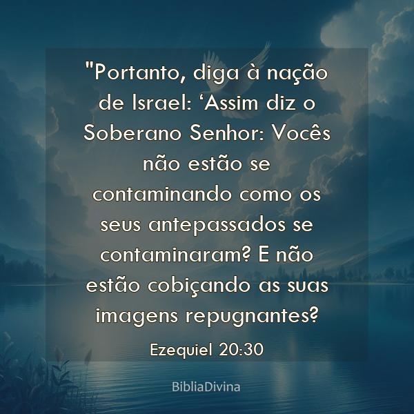 Ezequiel 20:30