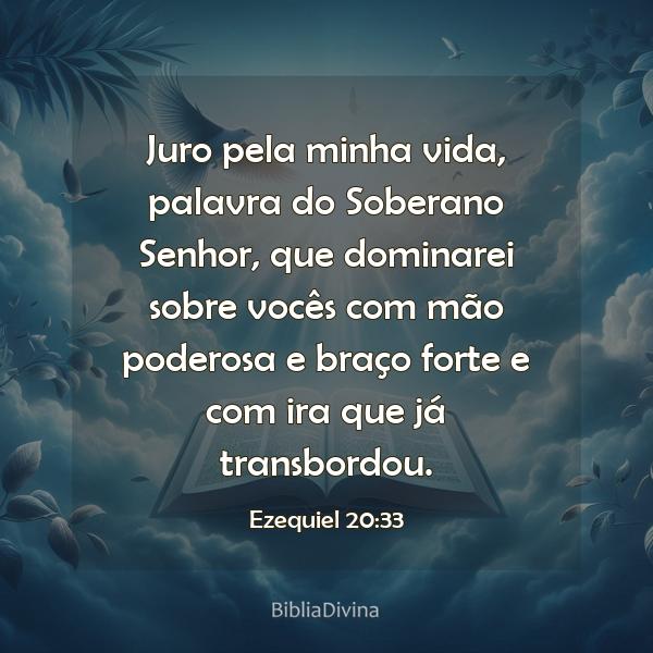 Ezequiel 20:33