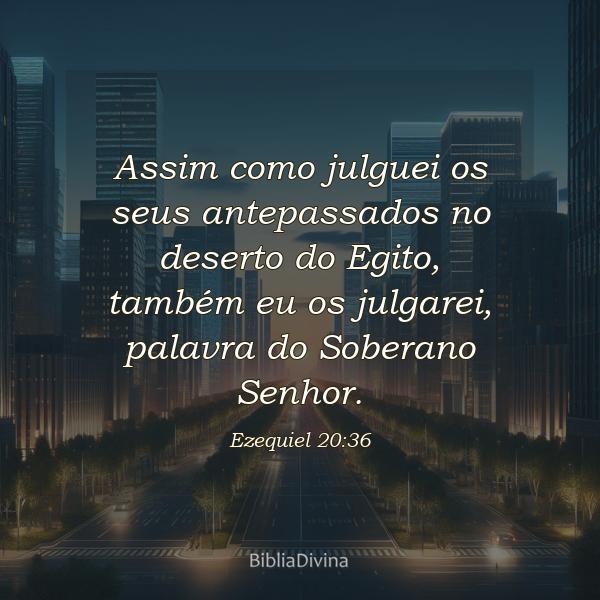 Ezequiel 20:36