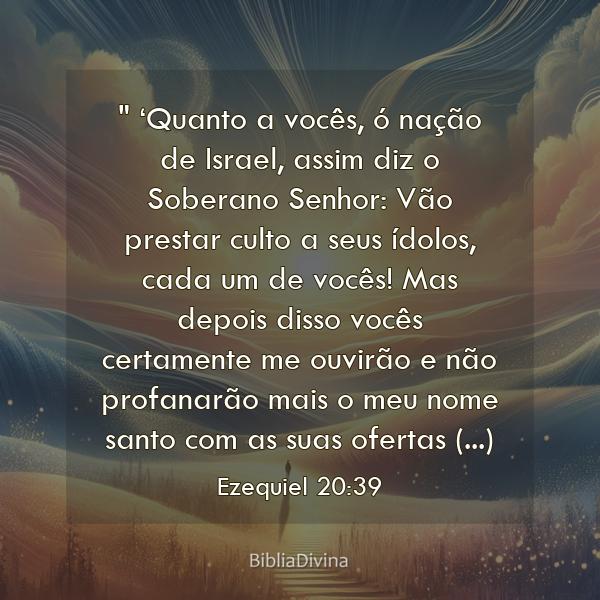 Ezequiel 20:39