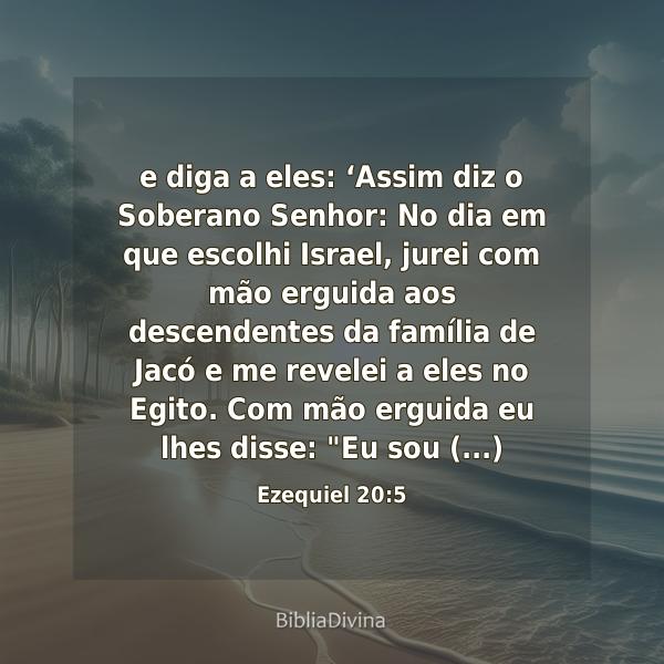 Ezequiel 20:5