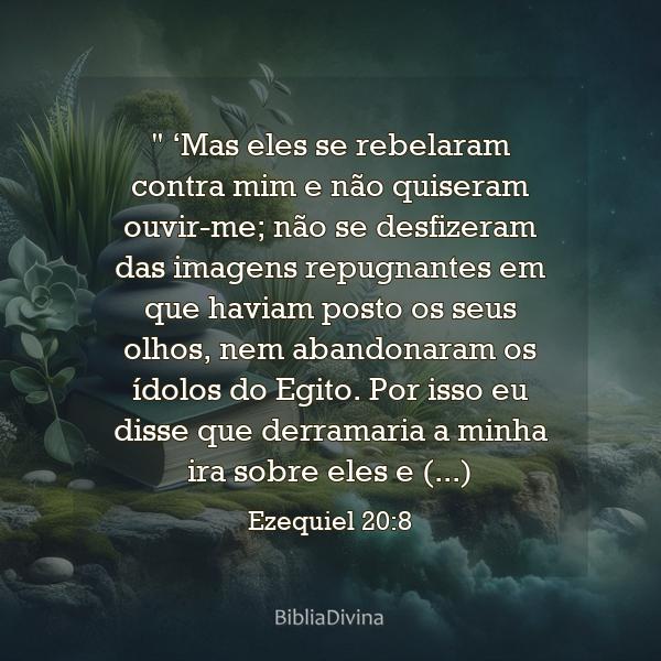 Ezequiel 20:8