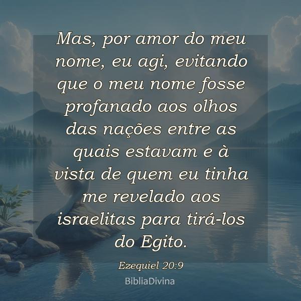 Ezequiel 20:9