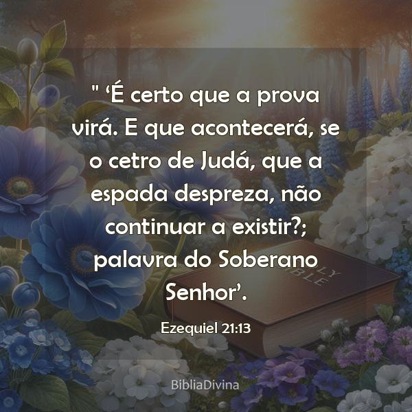 Ezequiel 21:13