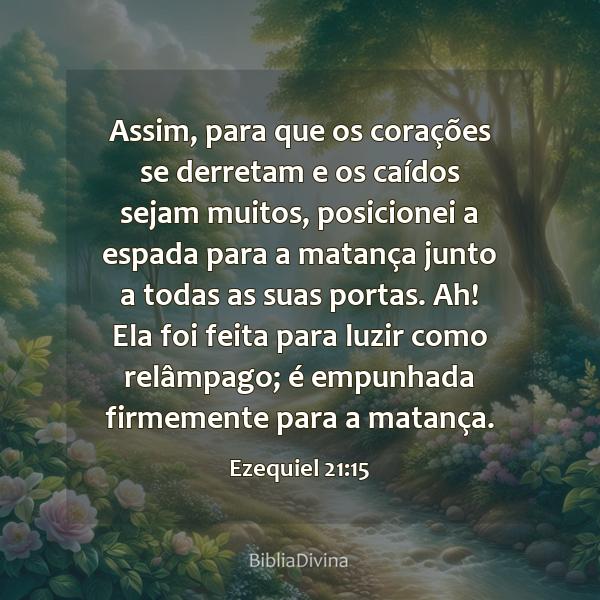 Ezequiel 21:15