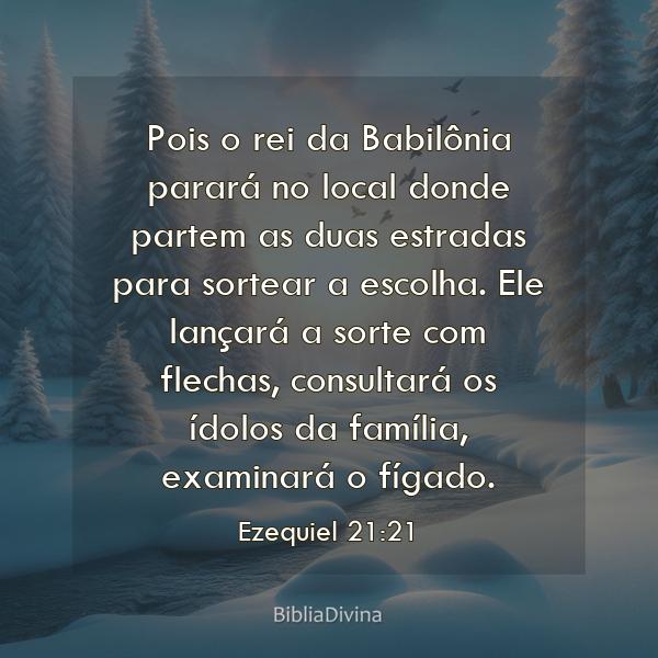 Ezequiel 21:21