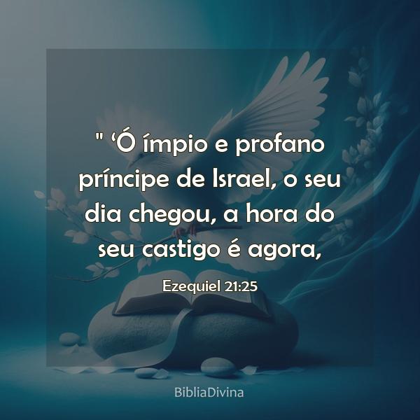 Ezequiel 21:25