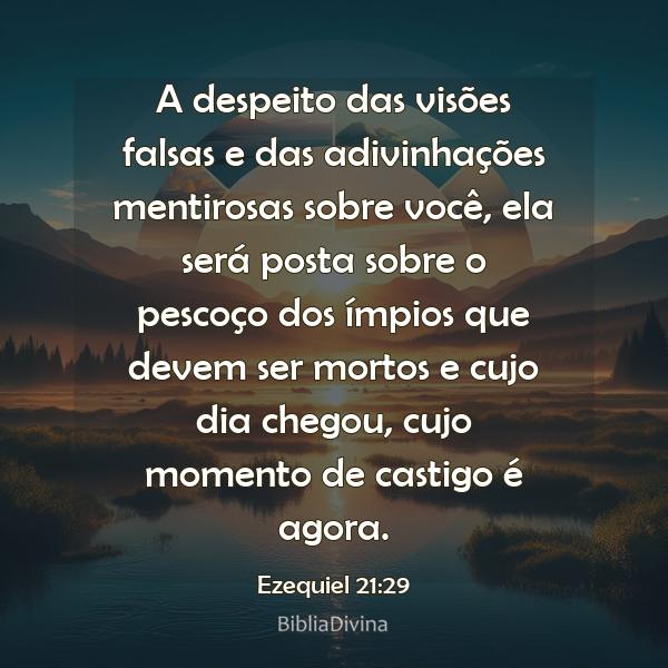 Ezequiel 21:29