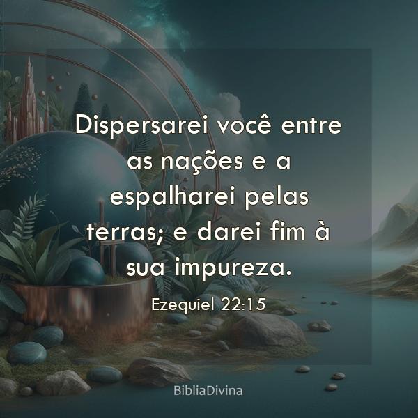 Ezequiel 22:15