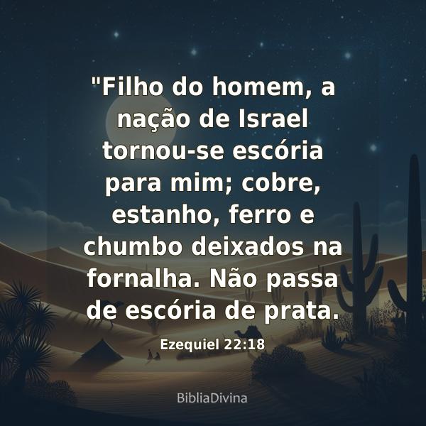 Ezequiel 22:18