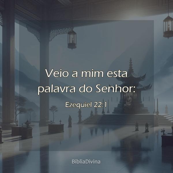 Ezequiel 22:1