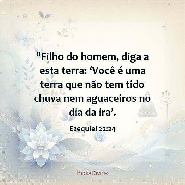 Ezequiel 22:24