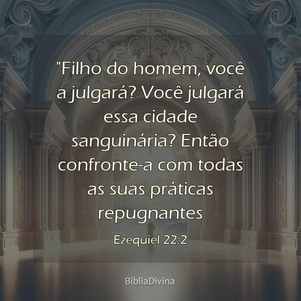 Ezequiel 22:2