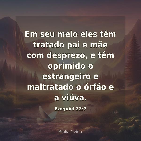 Ezequiel 22:7