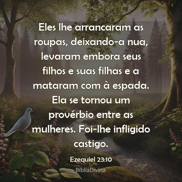 Ezequiel 23:10