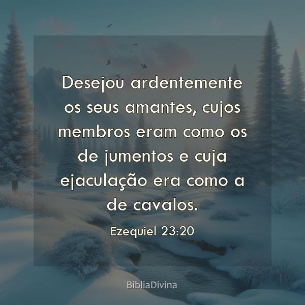 Ezequiel 23:20